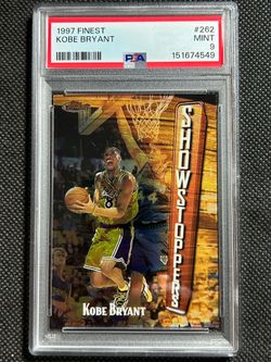 1997 FINEST #262 KOBE BRYANT PSA 9 MINT LOS ANGELES LAKERS HOF