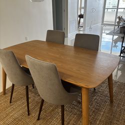 Dining Table And 4 Chairs
