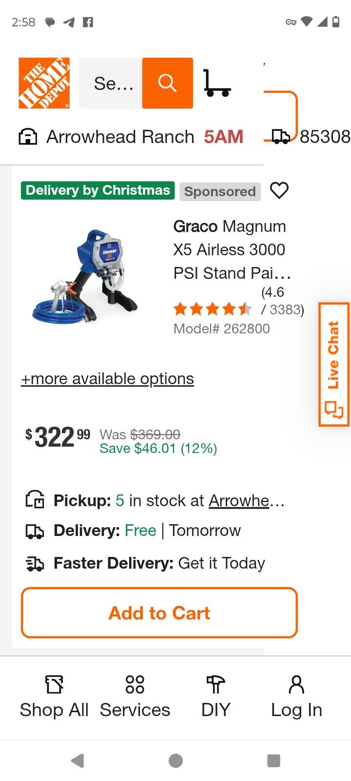 Graco Paint Sprayer