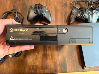 X Box 360 E with controller and all cables