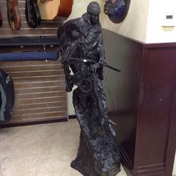 Mountain Man by Remington Reproduction Large Metal Statue