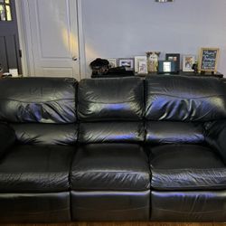 Lazy boy Leather Chair and Couch Recliner Price reduced!