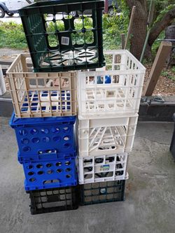 STORAGE CRATES (PLASTIC) 10