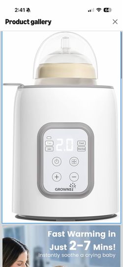 Bottle warmer grownsy