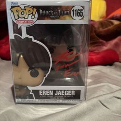 Eren Jaeger Signed Pop 