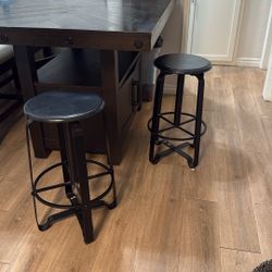Kitchen Table With Two Stools 