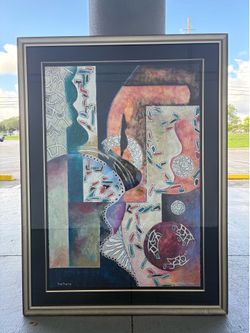 Marlene Healey Mixed Media Painting