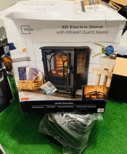 Mainstays 3D Infrared Quartz Electric Space Heater