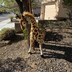 Melissa And Doug Giant Giraffe Lifelike Plush Stuffed Animal Over 4 Feet