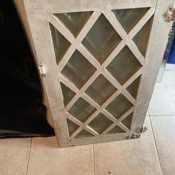 2 Antique Cabinet Doors . Measurements 17 / 30