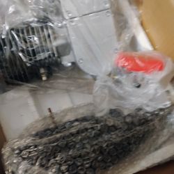 Gas Powered Motor With Bike