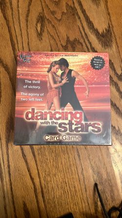 Dancing with the Stars Card Game SEALED 