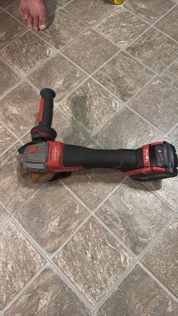 Milwaukee grinder rapid stop