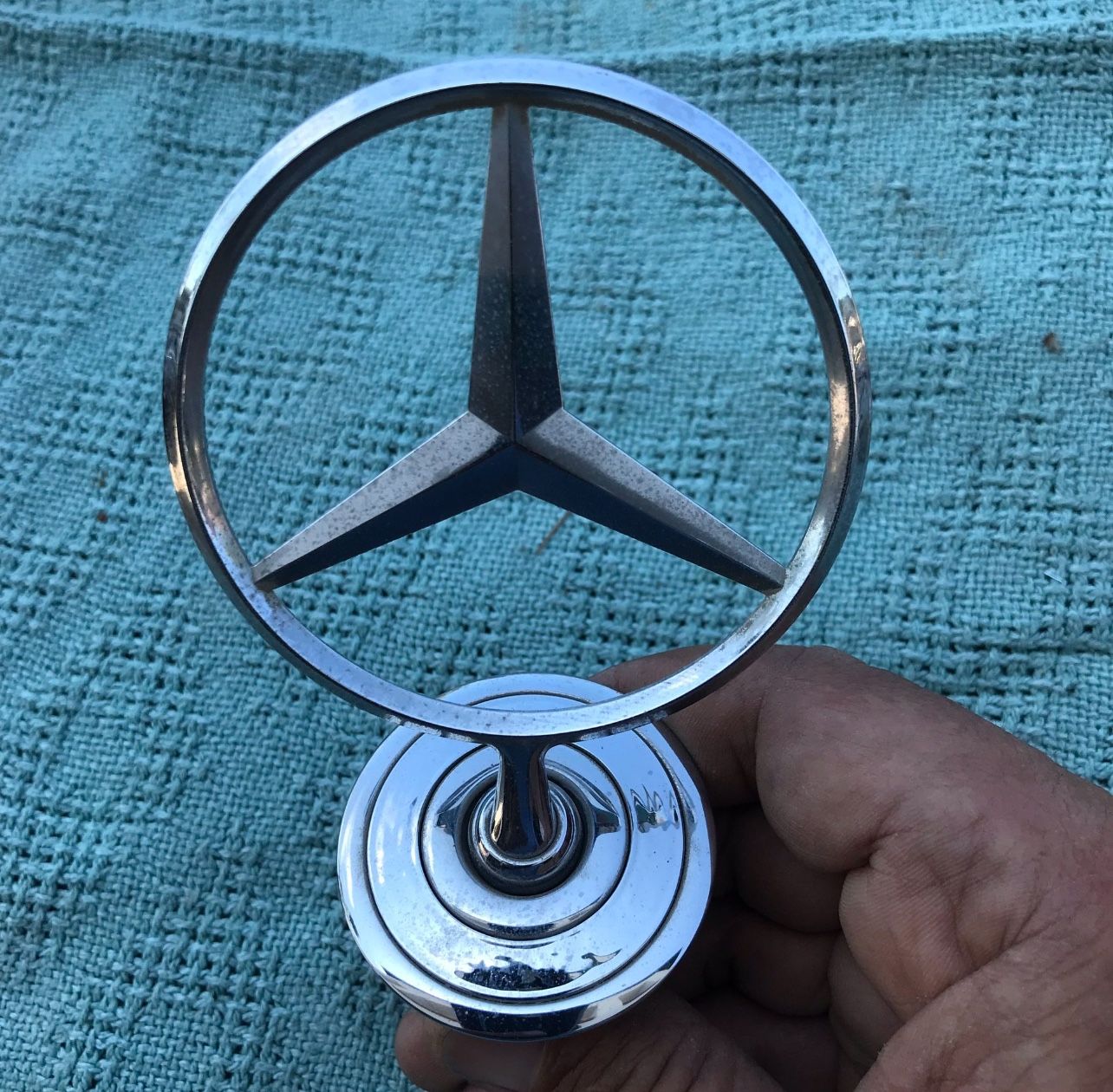 Mercedes hood ornament