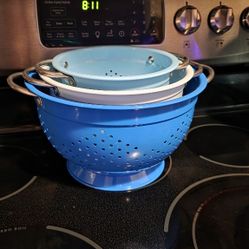 Metal Colander Set Of 3