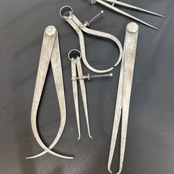 Machinist Gauge / Caliper Vintage Lot 