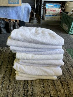Bath White Towels