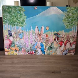 Peter Rabbit Backdrop