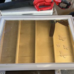 Big Mirror With butterflies 