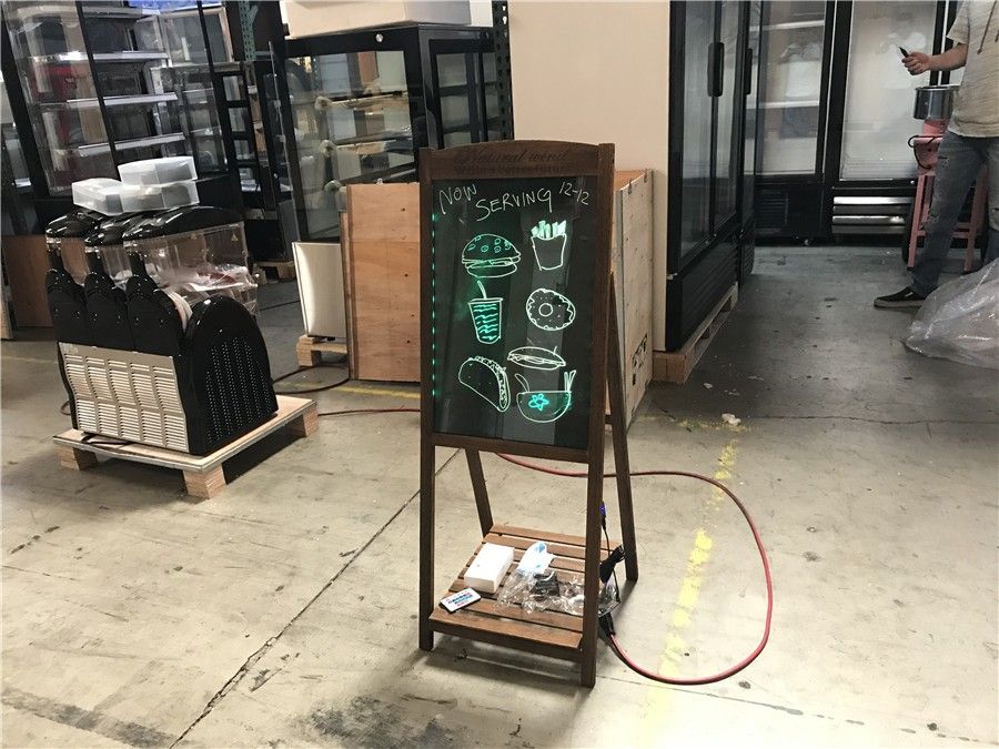 Flashing Writing Sign Board M17