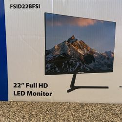 22” Full HD LED Monitor 