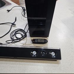 Samsung Soundbar W/ Subwoofer 
