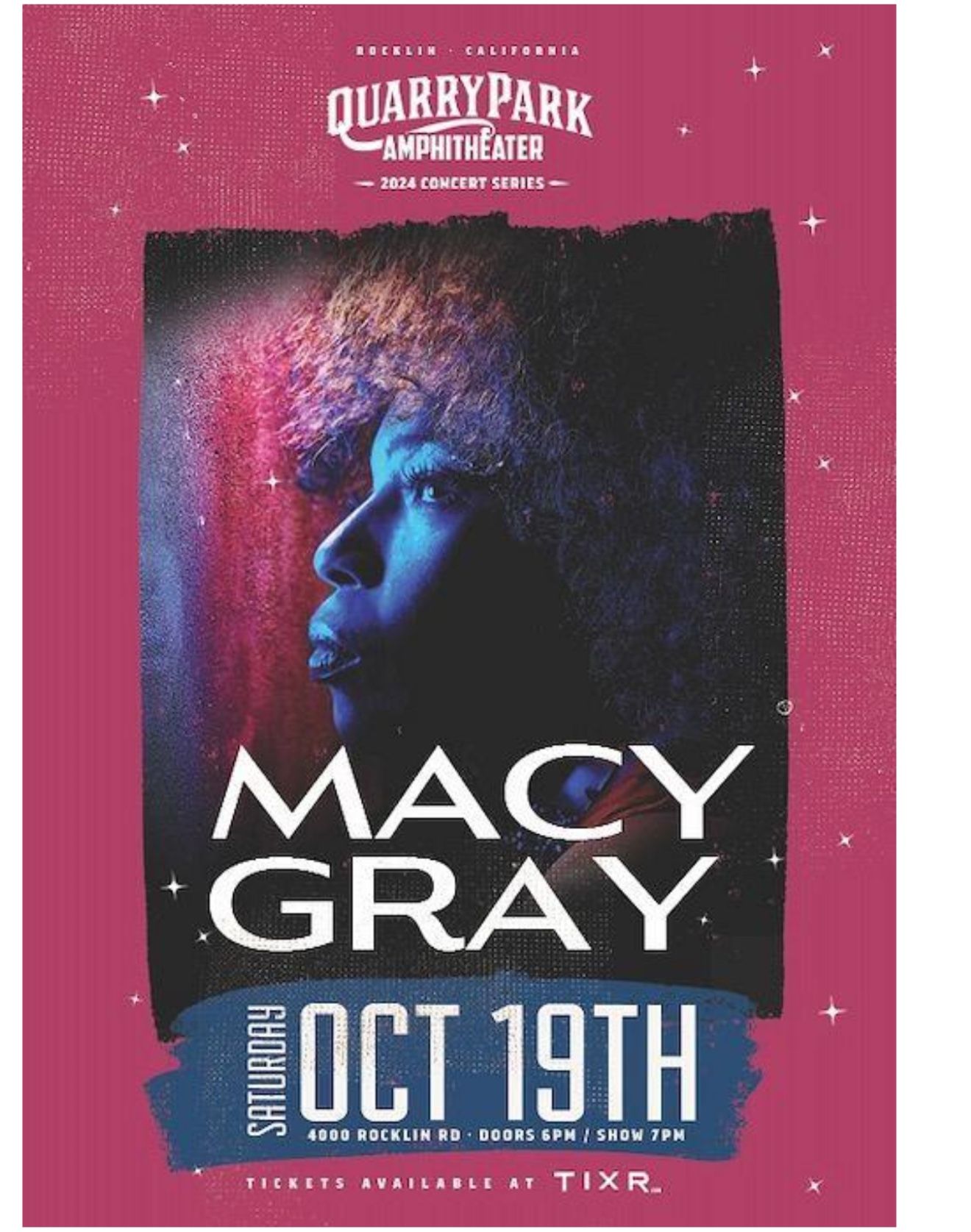 Macy Gray- 2 Tickets For Tonight - Rocklin CA
