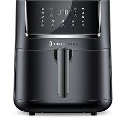 TaoTronics Air Fryer, Large 6 Quart 1750W Oven with Touch Control Panel, 11 Preset Menus and 50 Recipes for Roast, Reheat, Bake, Nonstick Easy Clean,