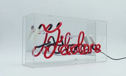 J’adore Hand-Blown Glass Neon Sign Red Luxury Home Decor