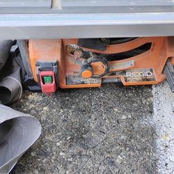 Ridged Table Saw