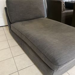 IKEA KIVIK Chaise, Tibbleby beige/gray