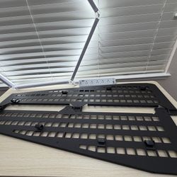 Used Truck Bed L-Track Molle Panels For Tesla Cybertruck, 2 pieces Left and Right. It has been installed for about 4 weeks. SKU436