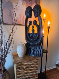 Hand carved sculpture