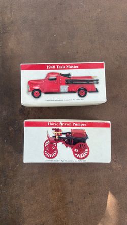 Reader’s Digest die-cast fire apparatus collectibles