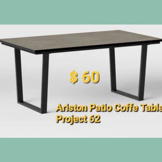 Brand New Ariston Patio Coffe Table Project 62