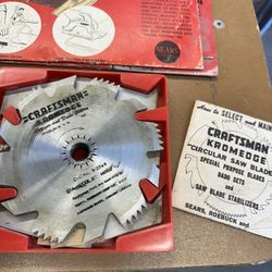 Classic Craftsman Dado Stack & Saw Blades