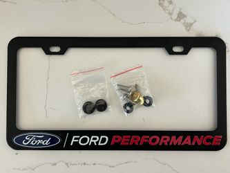 Ford Performance License Plate Metal Frame License Plate Frame