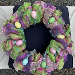 Elegant Easter Wreath 