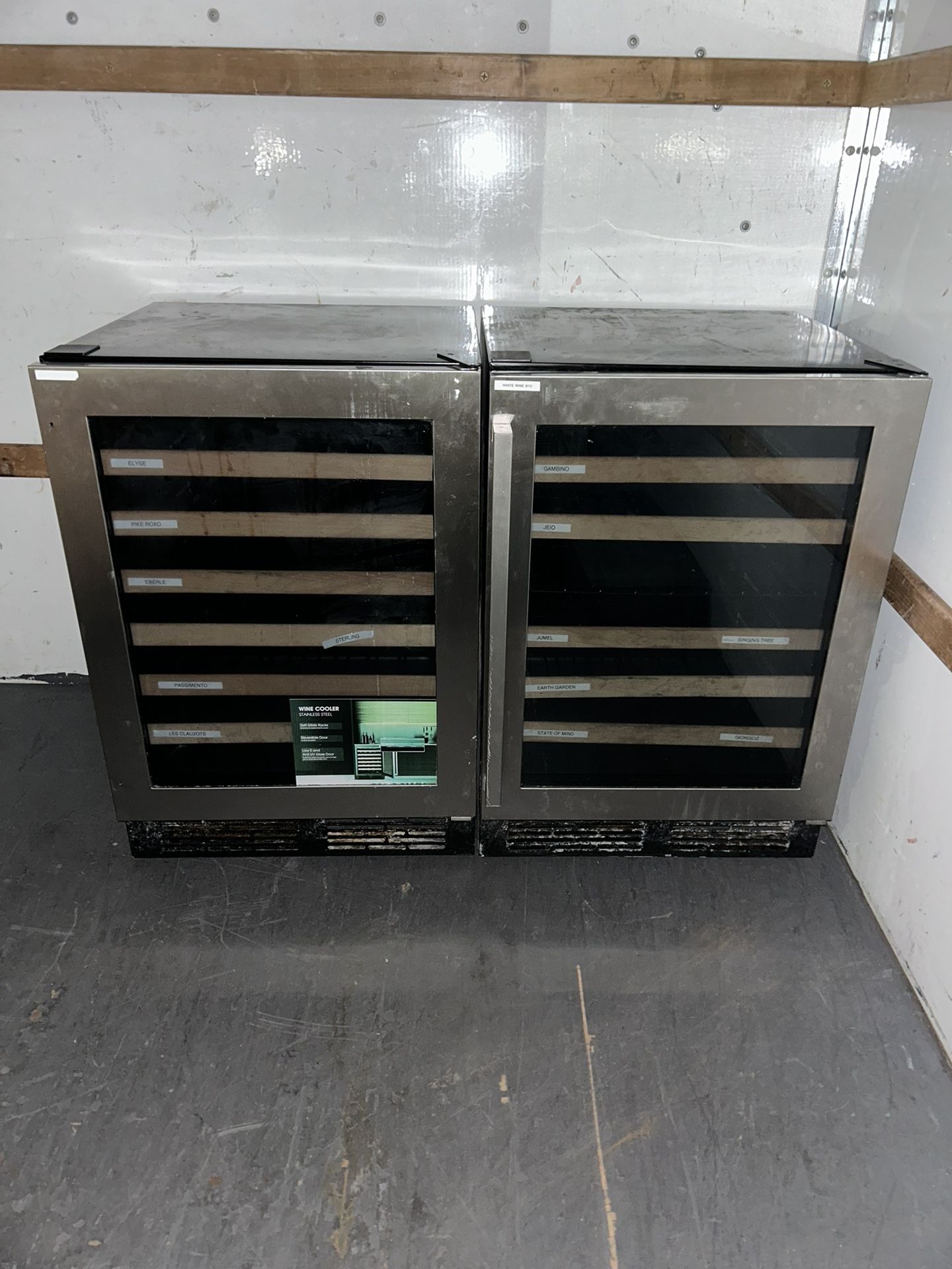 Resturant Grade Wine Coolers