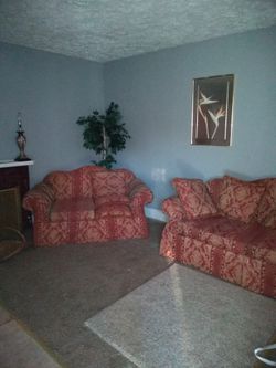 Sofa and loveseat