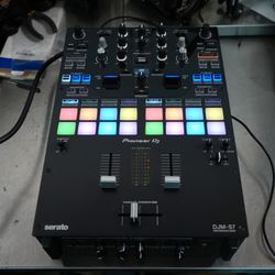 Pioneer DJ DJM-S7 Scratch-Style 2-Channel Performance Serato DJ Mixer! 