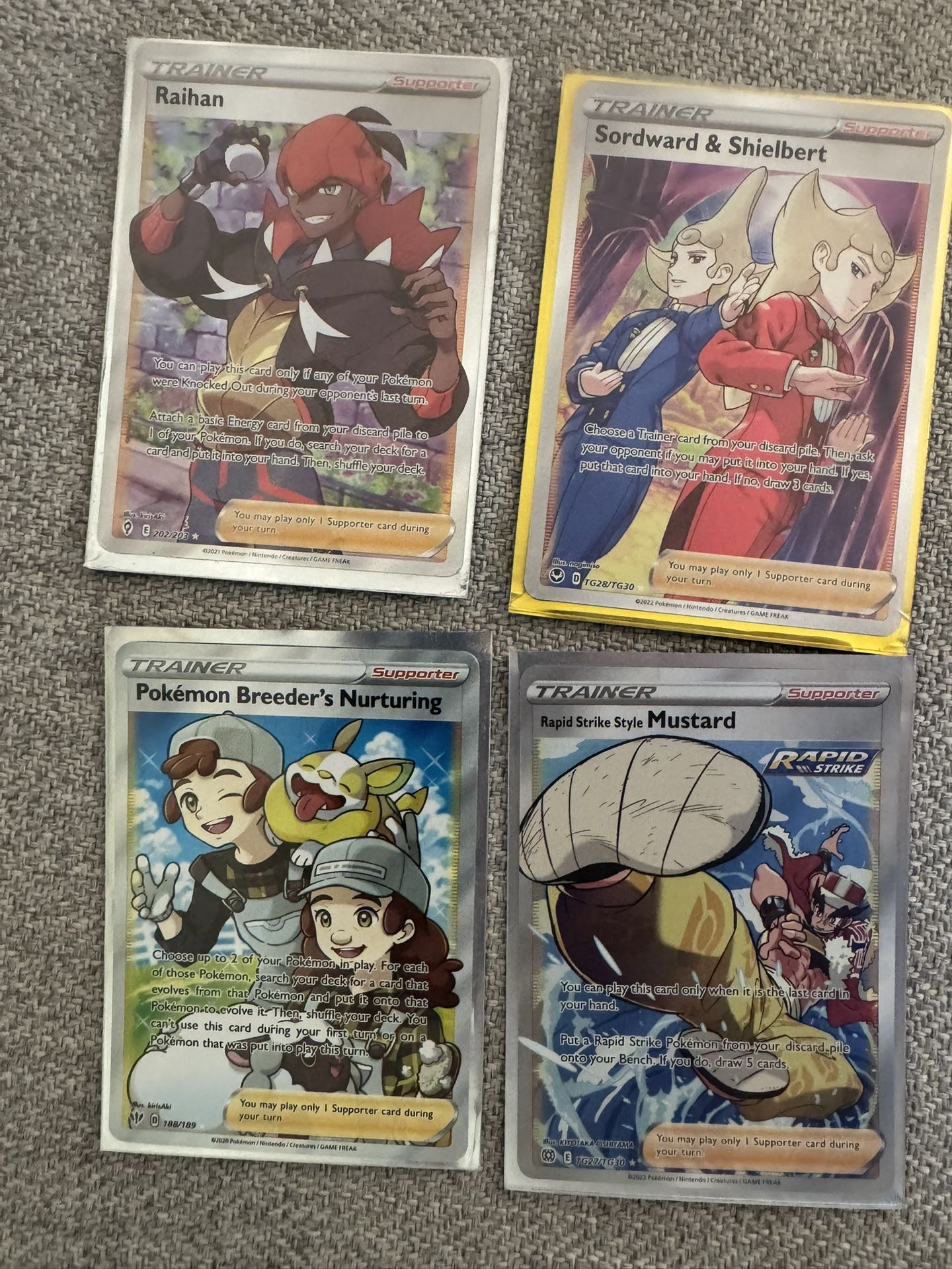 Pokemon Cards Trainers