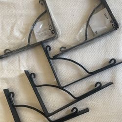 5 IKEA Shelf Bracket, Shelving, Mount, Iron 