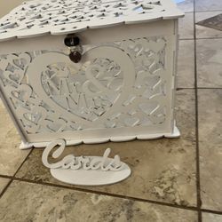 Reception Gift Card Box 