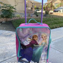 Frozen Kids Rolling Suitcase