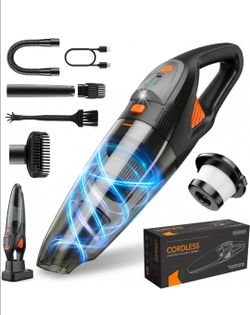 Cordless handheld vacuum