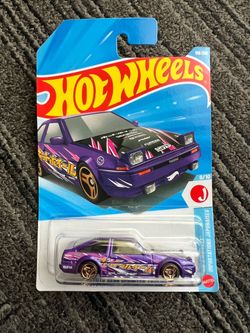 Hot Wheels Purple Toyota AE86 Sprinter Trueno | Brand New | J-Imports