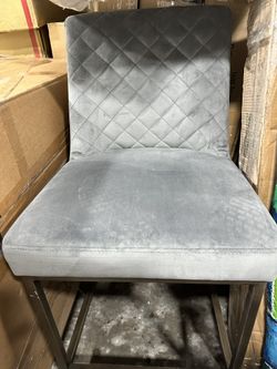 Gray Fabric Chair
