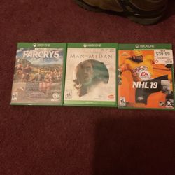 Far Cry 5, Man Of Medan, NHL 19 Xbox One Games All For $20
