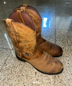 Men’s Justin, Montana work boots size 9EE